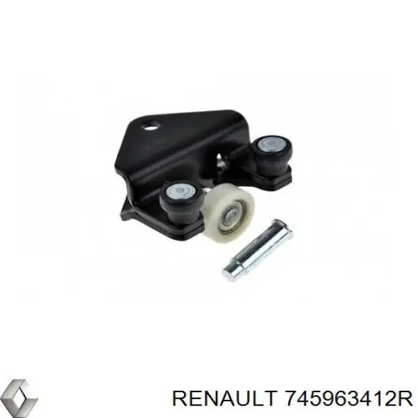 Rolka drzwi bocznych (przesuwnych) prawa dolna Renault (RVI) 745963412R cena, od 16,43 USD