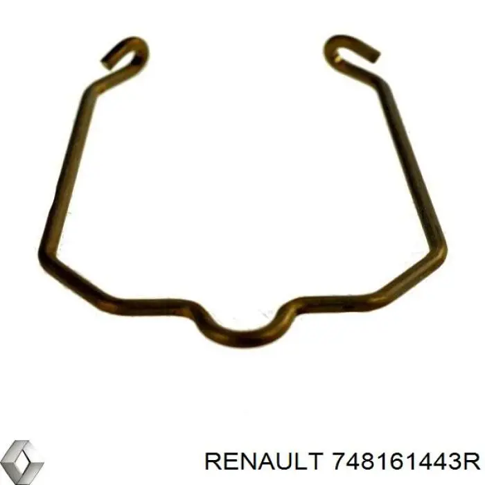 Do koszyka 748161443R Renault (RVI) Obejma króćca intercoolera