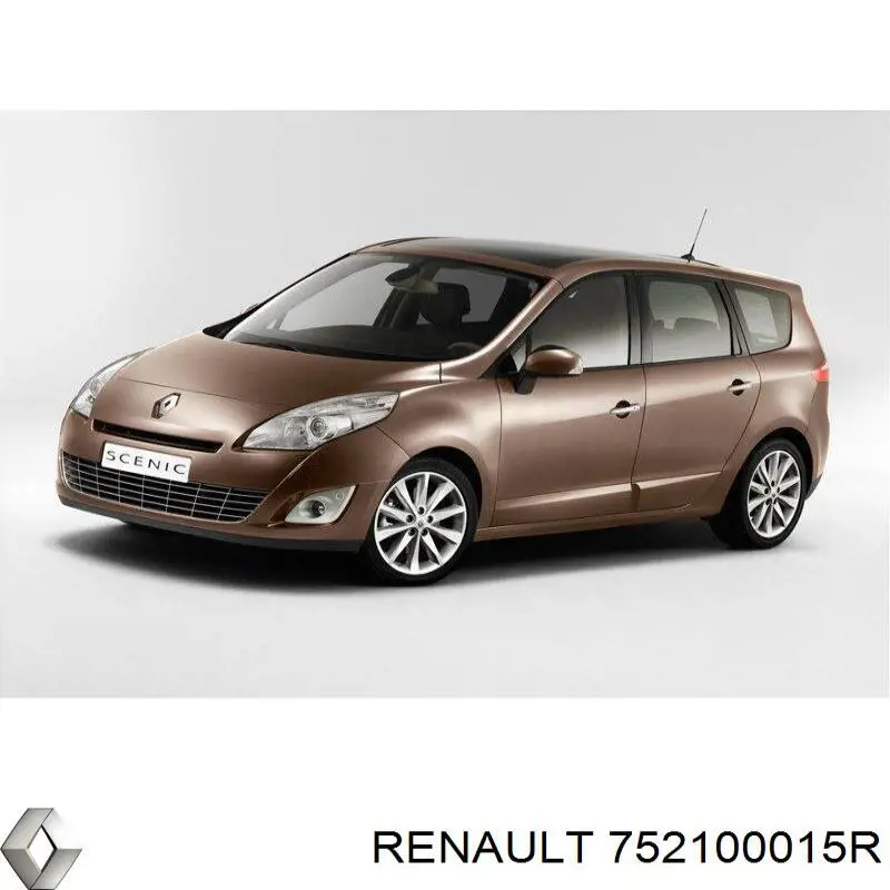 752100015R Renault (RVI) Wzmocnienie zderzaka przedniego