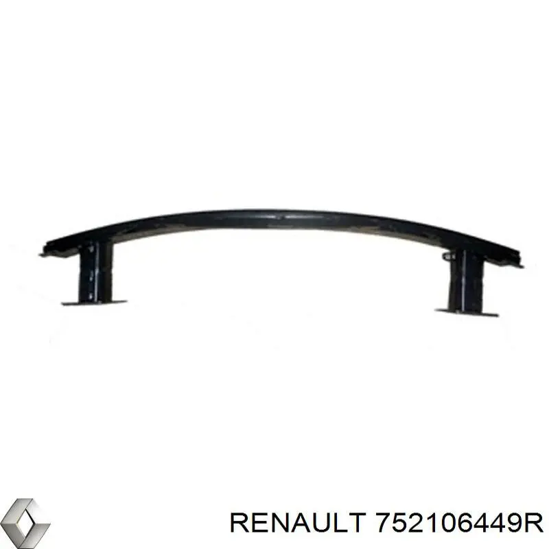 Do koszyka 752106449R Renault (RVI) Wzmocnienie zderzaka przedniego