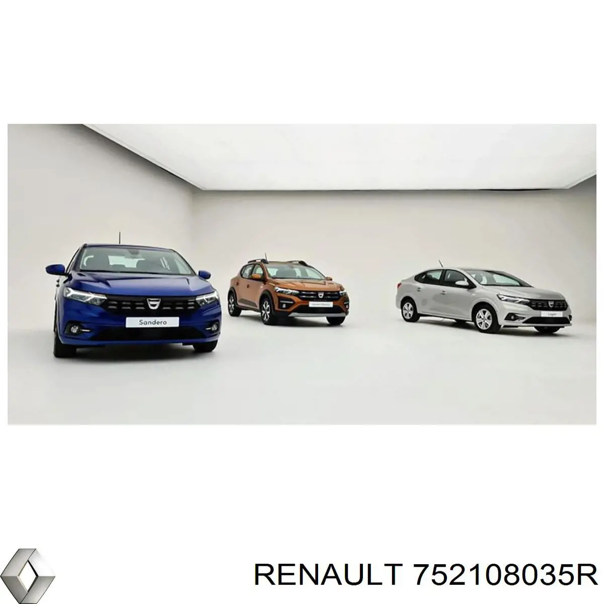 752108035R Renault (RVI) Wzmocnienie zderzaka przedniego