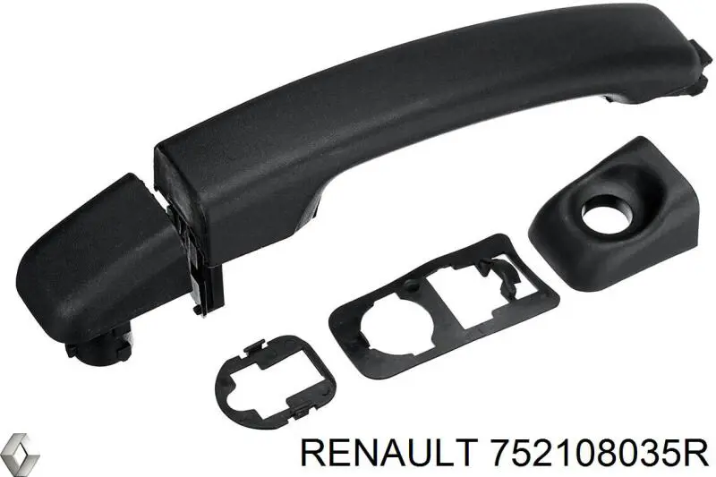 Do koszyka 752108035R Renault (RVI) Wzmocnienie zderzaka przedniego