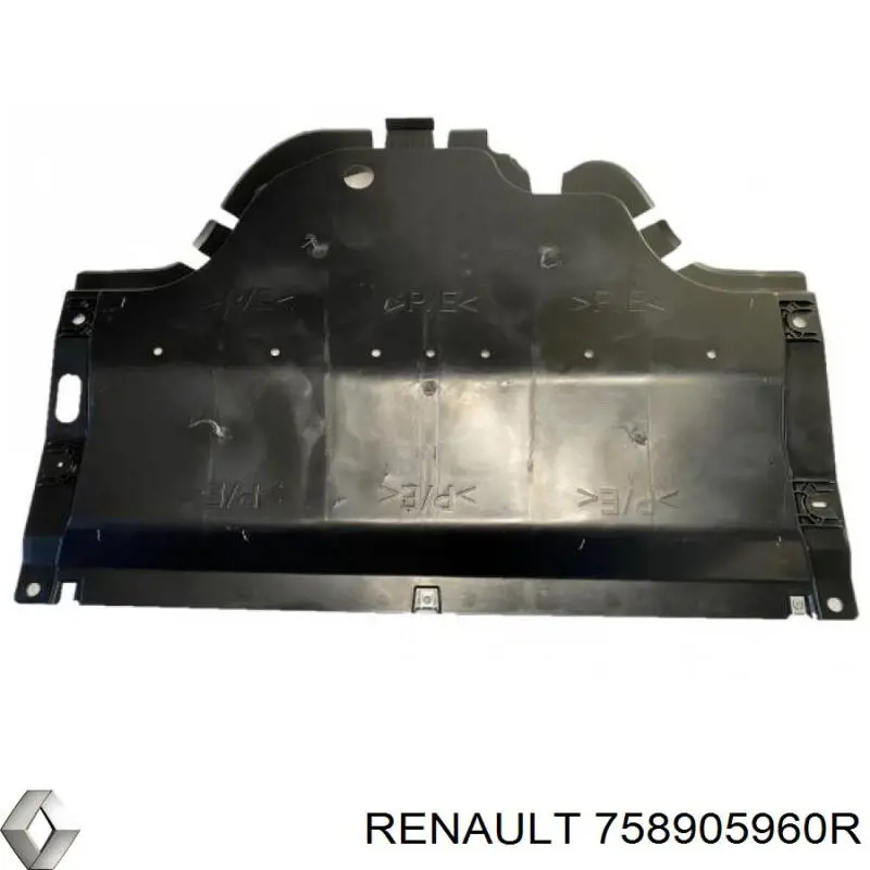 758905960R Renault (RVI) Osłona silnika, miski (przedziału silnika)