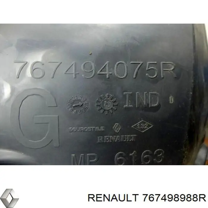 767498988R Renault (RVI) Nadkole błotnika tylnego lewe