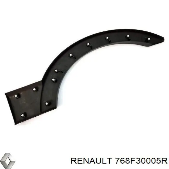 Listwa ochronna błotnika tylnego prawego Renault (RVI) 768F30005R cena, od 33,59 USD