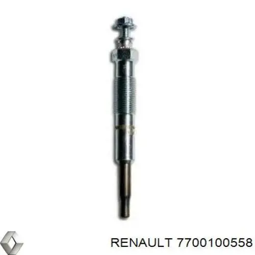 Do koszyka 7700100558 Renault (RVI) Świeca żarowa