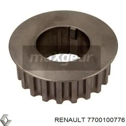 Do koszyka 7700100776 Renault (RVI) Koło zębate walcowe napędu wałka rozrządu
