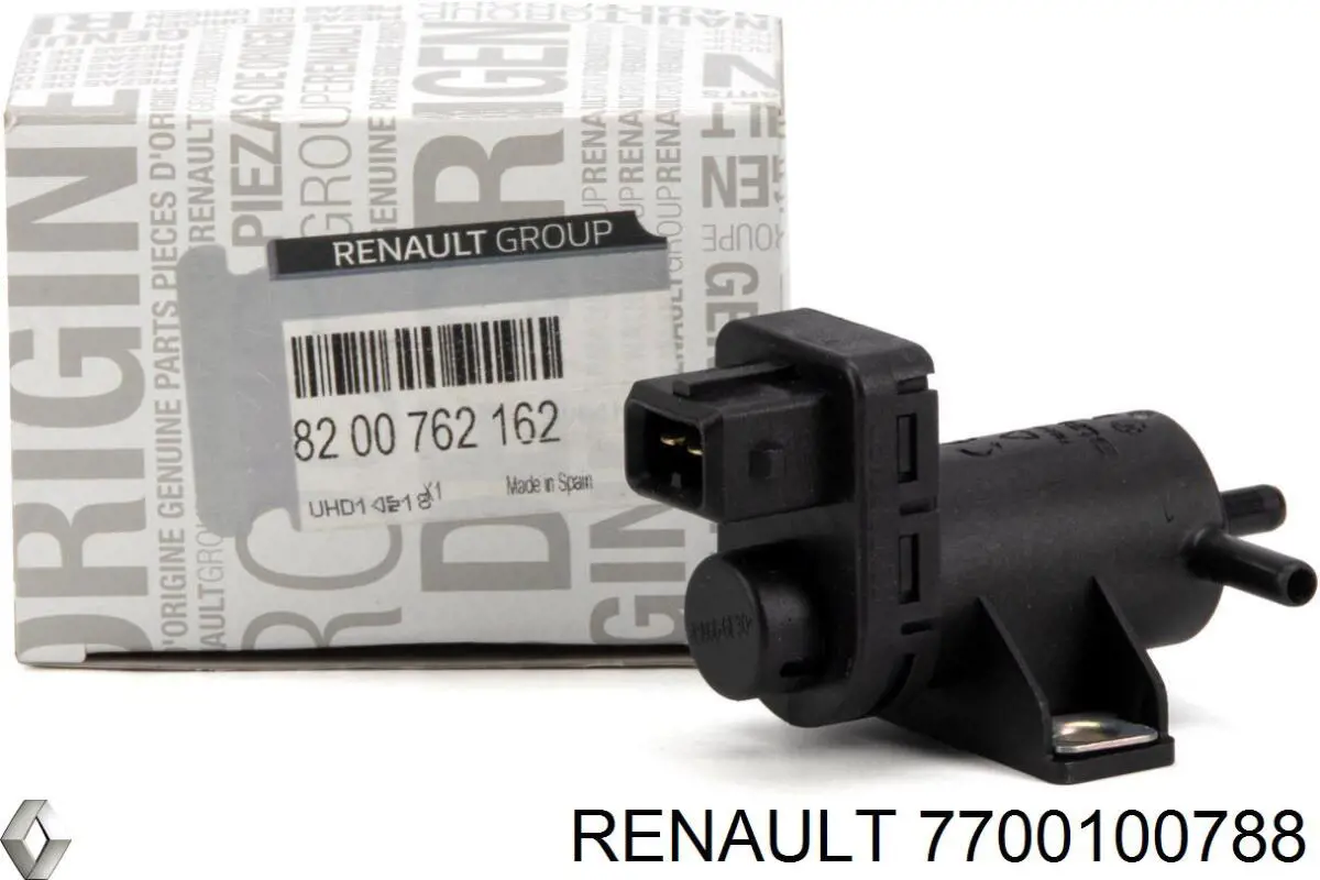 Zawór elektromagnetyczny regulacji klapy EGR Renault (RVI) 7700100788 cena, od 38,07 USD
