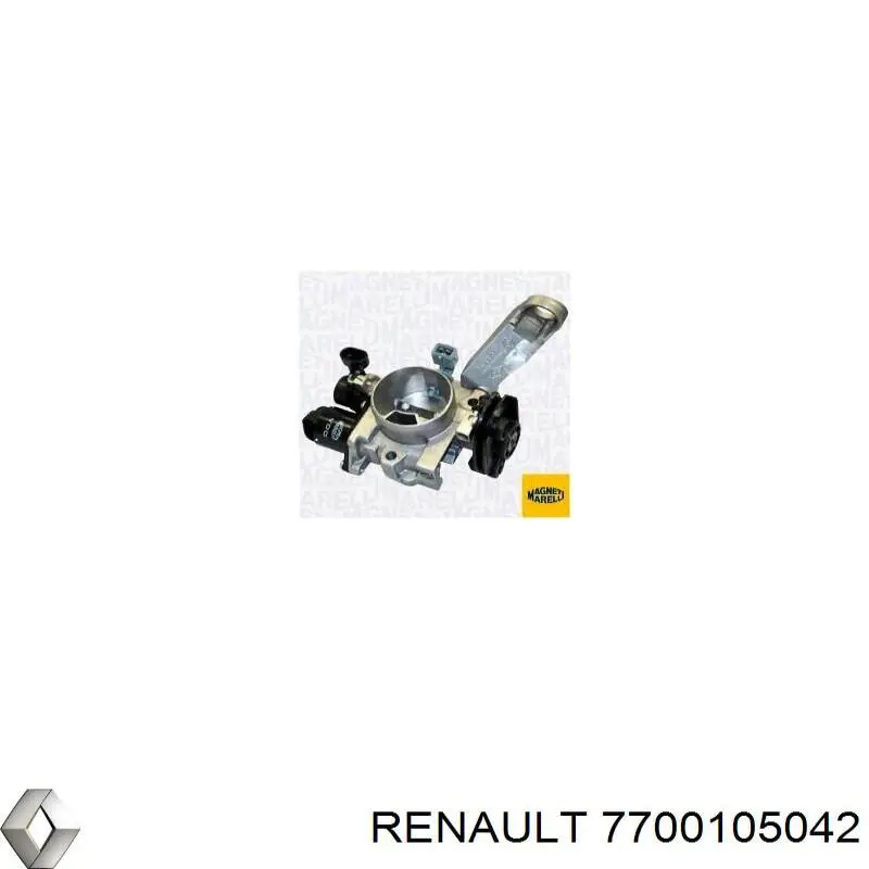 Przepustnica, komplet Renault (RVI) 7700105042 cena, od 95,51 USD