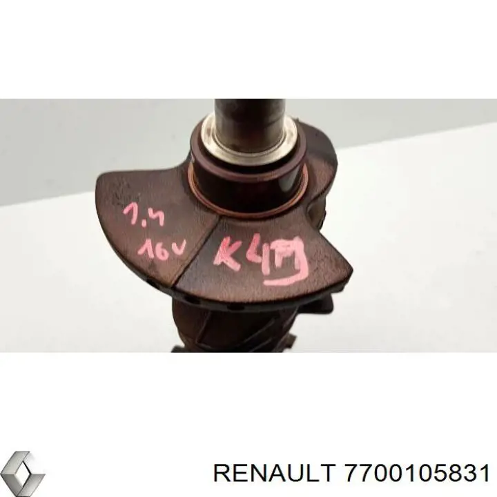 Wał korbowy silnika Renault (RVI) 7700105831 cena, od 318,97 USD