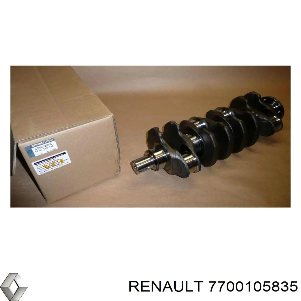 Do koszyka 7700105835 Renault (RVI) Śruba korbowodu