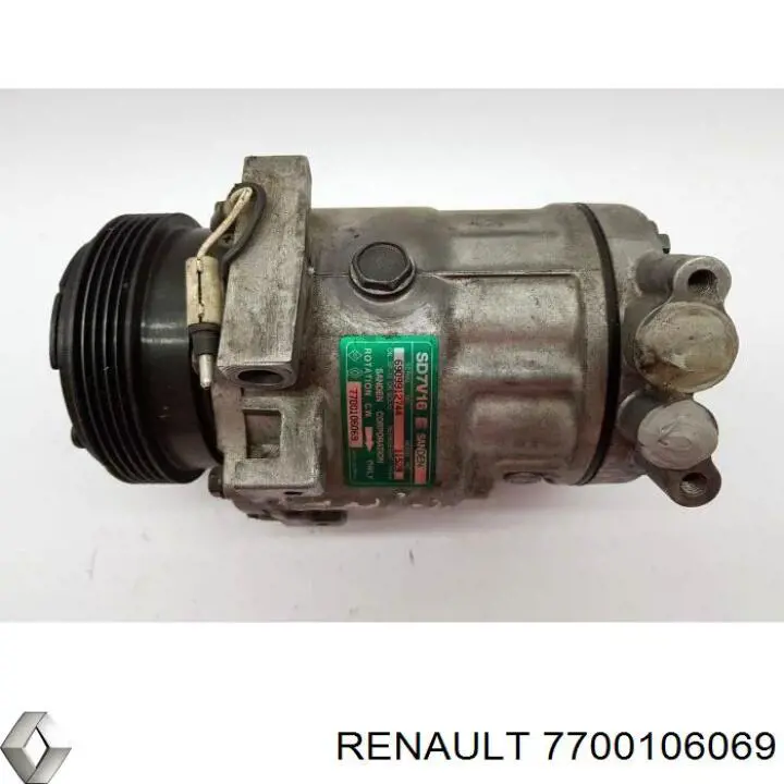 Sprężarka klimatyzacji Renault Clio I hatchback (BC57, 5357) (1990 - 1998) cena, od 95,80 USD