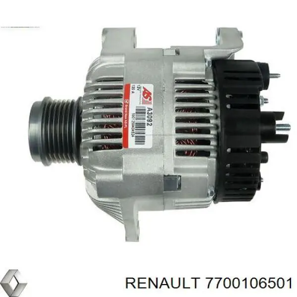 Alternator Renault (RVI) 7700106501 cena, od 71,51 USD
