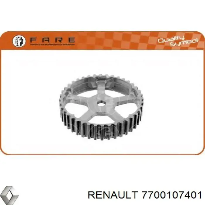 7700107401 Renault (RVI) Koło zębatewalcowe wałka rozrządu silnika