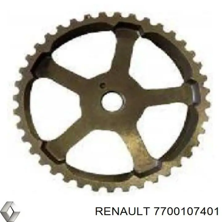 Koło zębatewalcowe wałka rozrządu silnika Renault (RVI) 7700107401 cena, od 33,87 USD