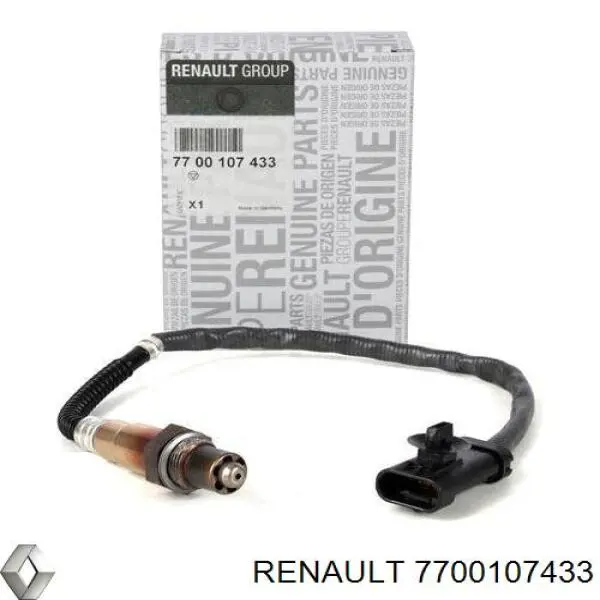Do koszyka 7700107433 Renault (RVI) Sonda lambda czujnik tlenu po katalizatorze