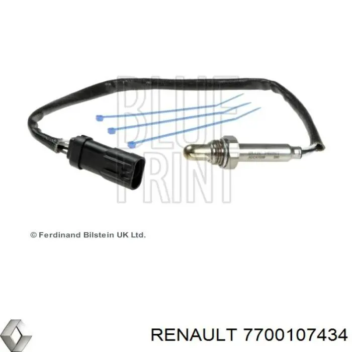 Do koszyka 7700107434 Renault (RVI) Sonda lambda, czujnik tlenu