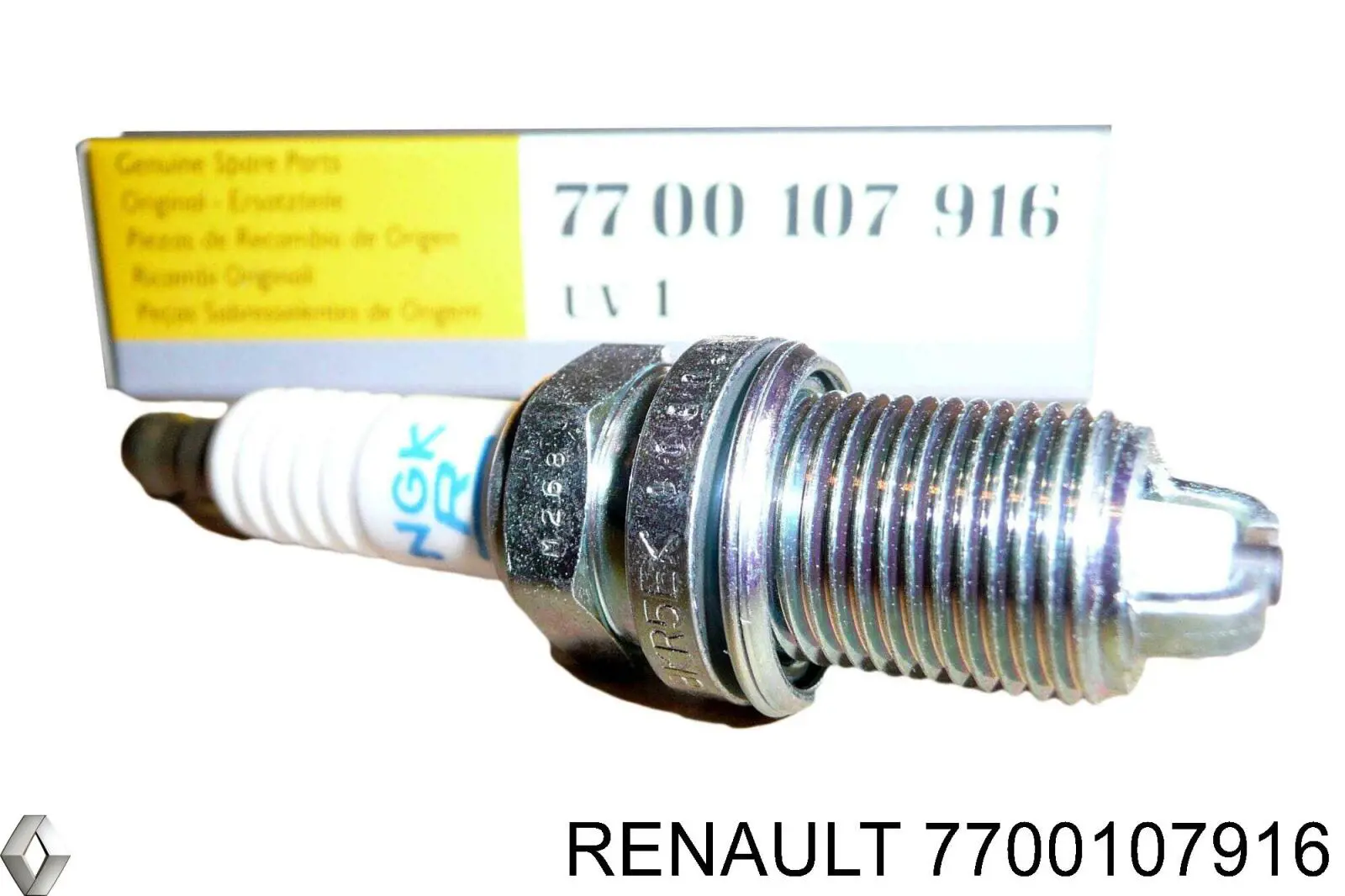Świeca zapłonowa 7700107916 Renault (RVI)