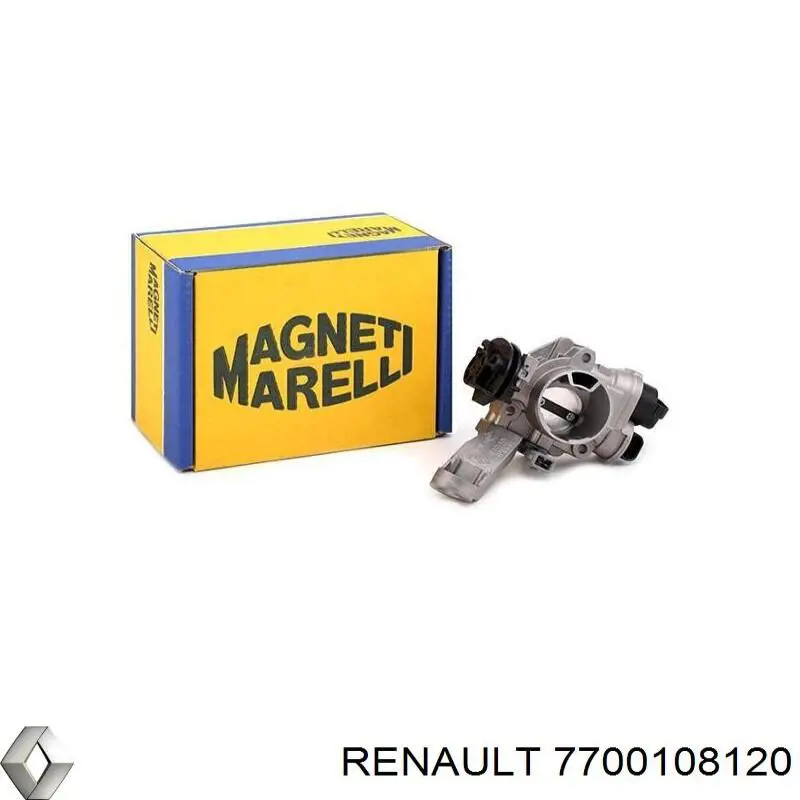 7700108120 Renault (RVI) Przepustnica, komplet