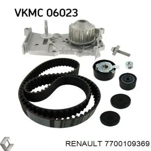 7700109369 Renault (RVI) Pasek rozrządu, zestaw