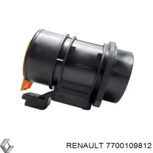 7700109812 Renault (RVI) Czujnik przepływu powietrza, przepływomierz powietrza M.A.F.