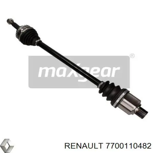 Półoś napędowa przednia prawa Renault (RVI) 7700110482 cena, od 80,02 USD