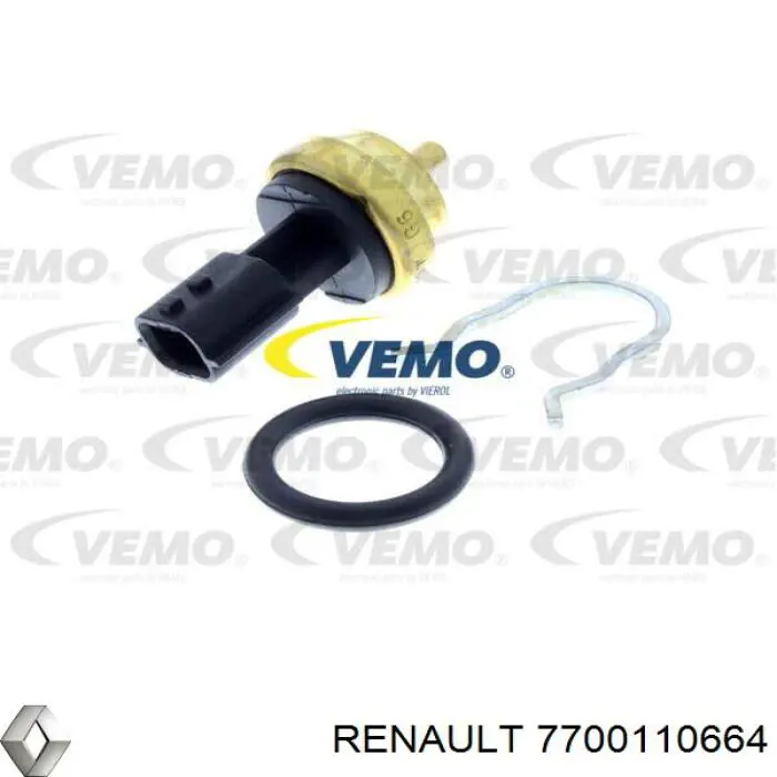 Czujnik temperatury płynu chłodzącego Renault (RVI) 7700110664 cena, od 10,11 USD