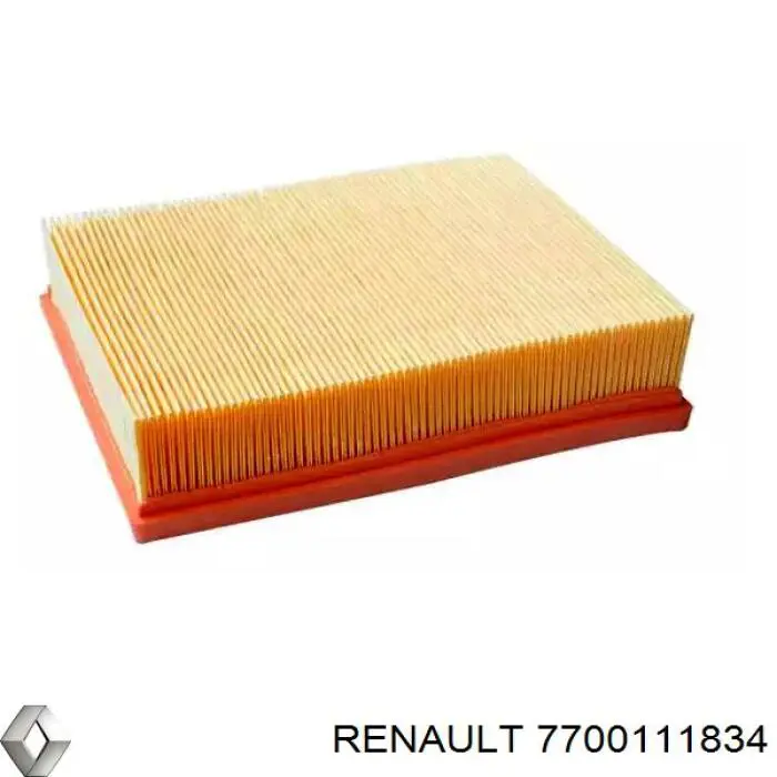 7700111834 Renault (RVI) filtr powietrza