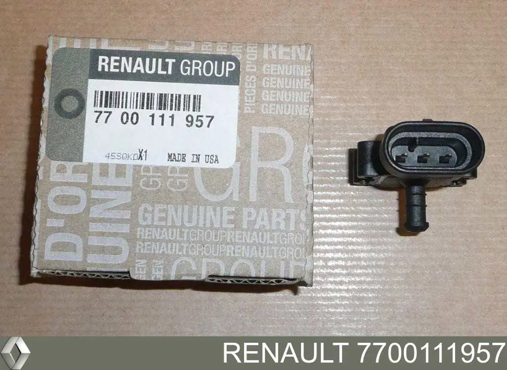 Czujnik ciśnienia w kolektorze ssącym, MAP Renault (RVI) 7700111957 cena, od 18,48 USD