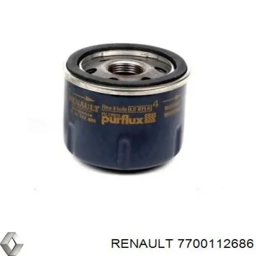 Do koszyka 7700112686 Renault (RVI) Filtr oleju