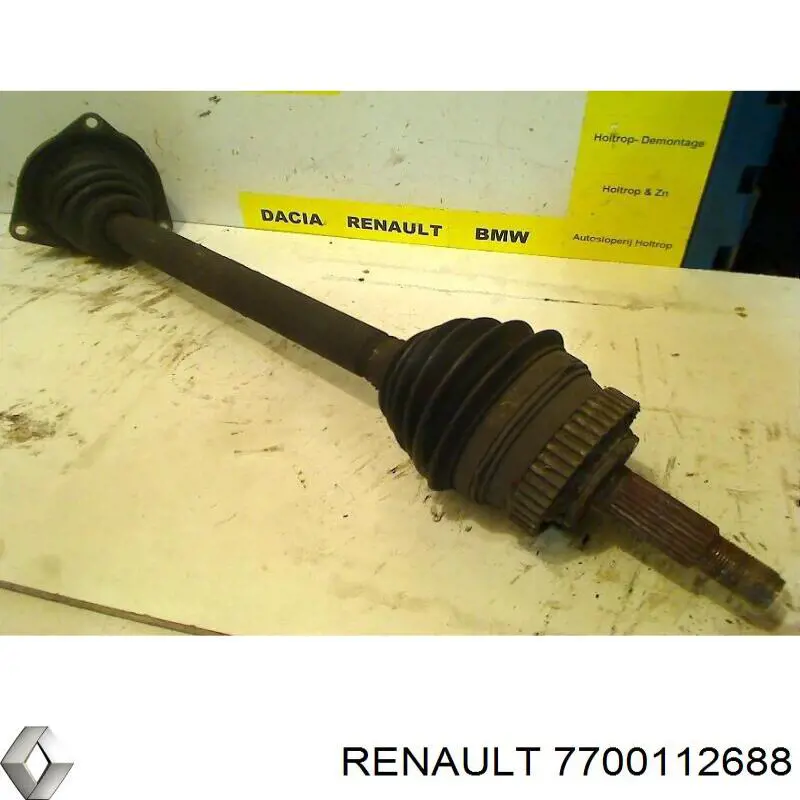 7700112688 Renault (RVI) Półoś napędowa przednia lewa