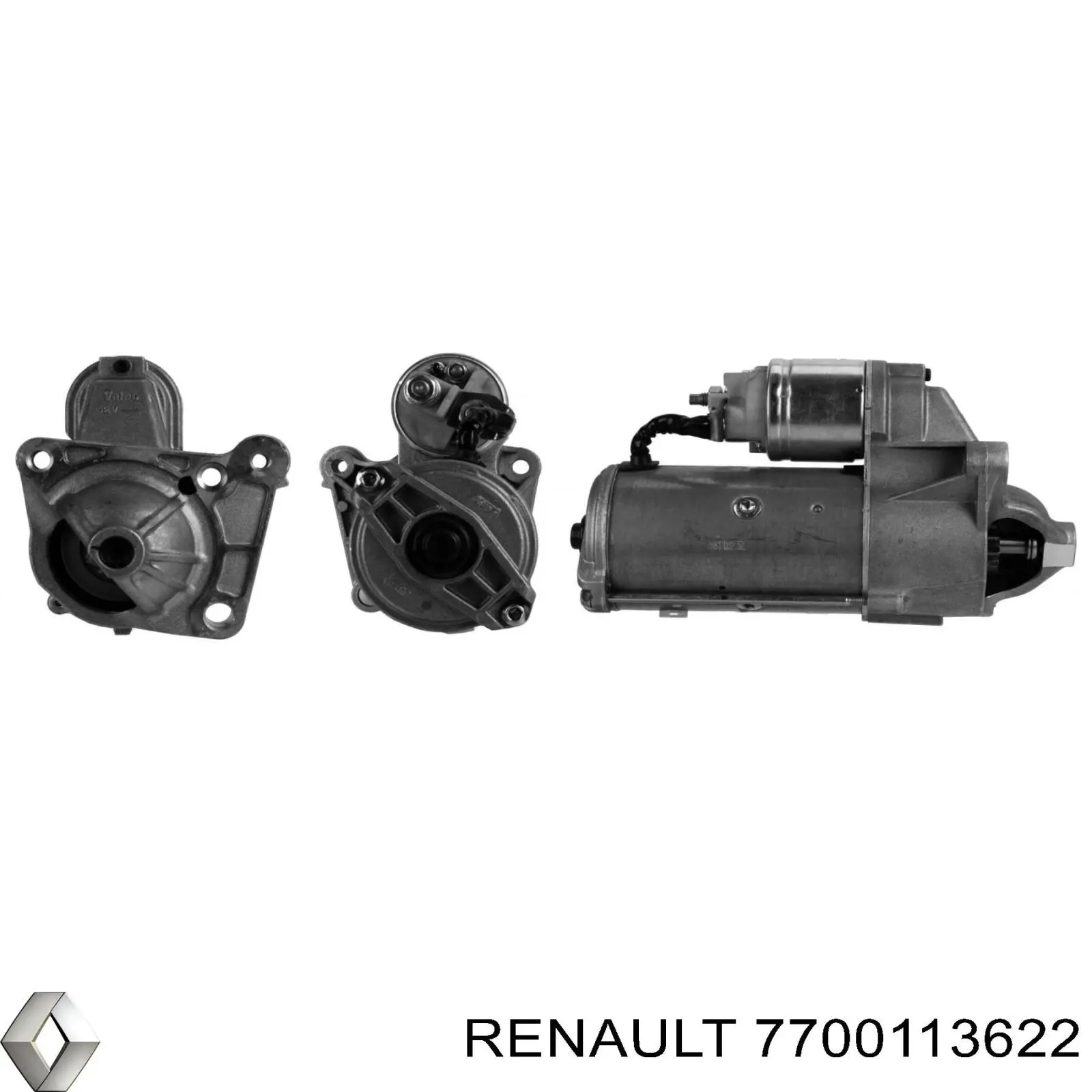 Rozrusznik 7700113622 Renault (RVI)