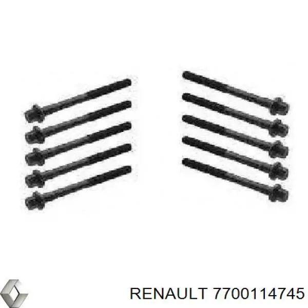 Do koszyka 7700114745 Renault (RVI) Śruba głowicy cylindrów