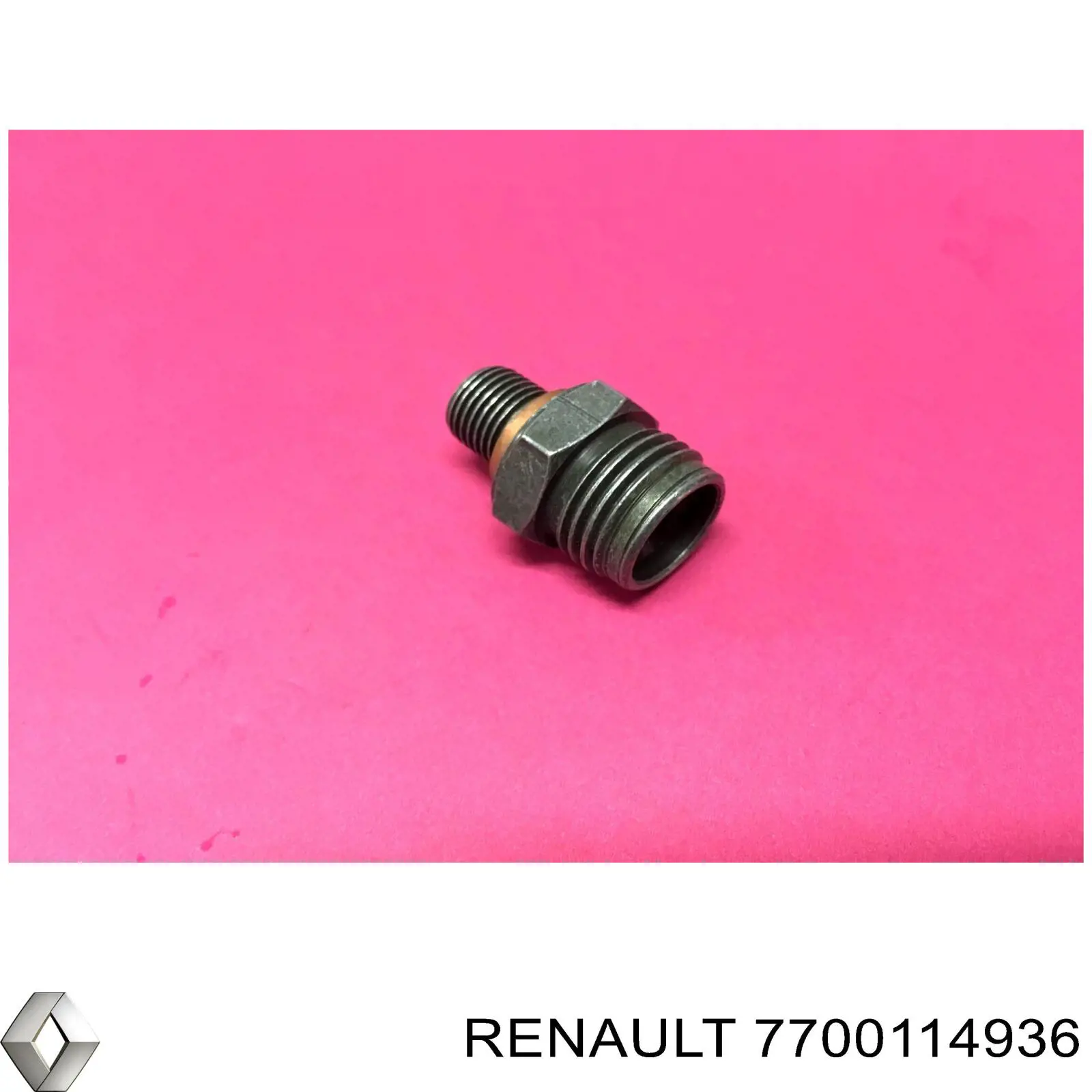 Wtyczka łącząca rurkę odprowadzającą olej z turbiny z blokiem Renault (RVI) 7700114936 cena, od 23,81 USD