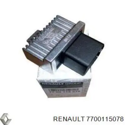 Przekaźnik świec żarowych Renault (RVI) 7700115078 cena, od 47,86 USD