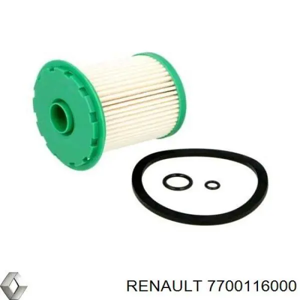 Filtr paliwa 7700116000 Renault (RVI)