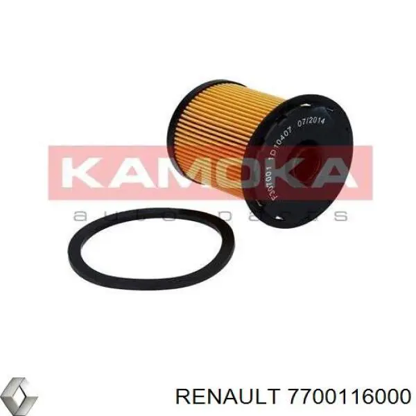 7700116000 Renault (RVI) Filtr paliwa