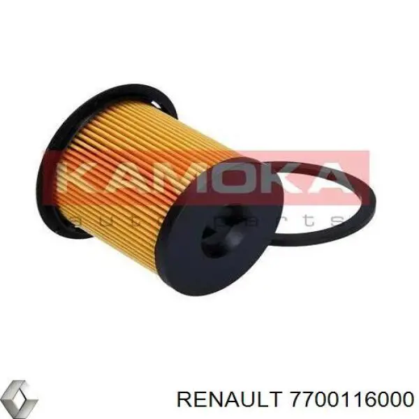 Do koszyka 7700116000 Renault (RVI) Filtr paliwa