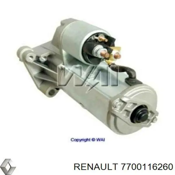 Rozrusznik Renault (RVI) 7700116260 cena, od 134,47 USD