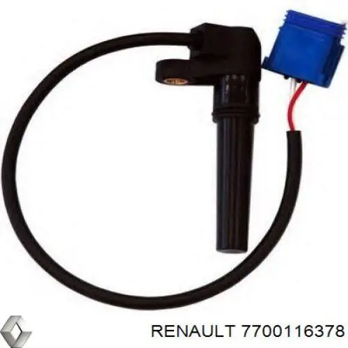 Do koszyka 7700116378 Renault (RVI) Czujnik prędkości