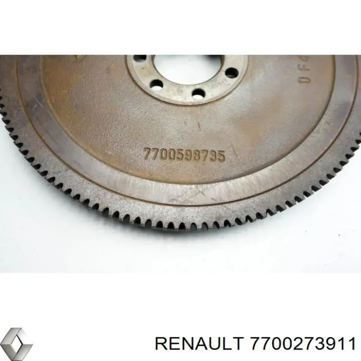 Do koszyka 7700273911 Renault (RVI) Koło zamachowe silnika