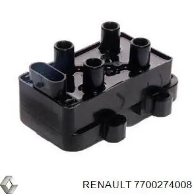 Cewka zapłonowa Renault (RVI) 7700274008 cena, od 54,54 USD