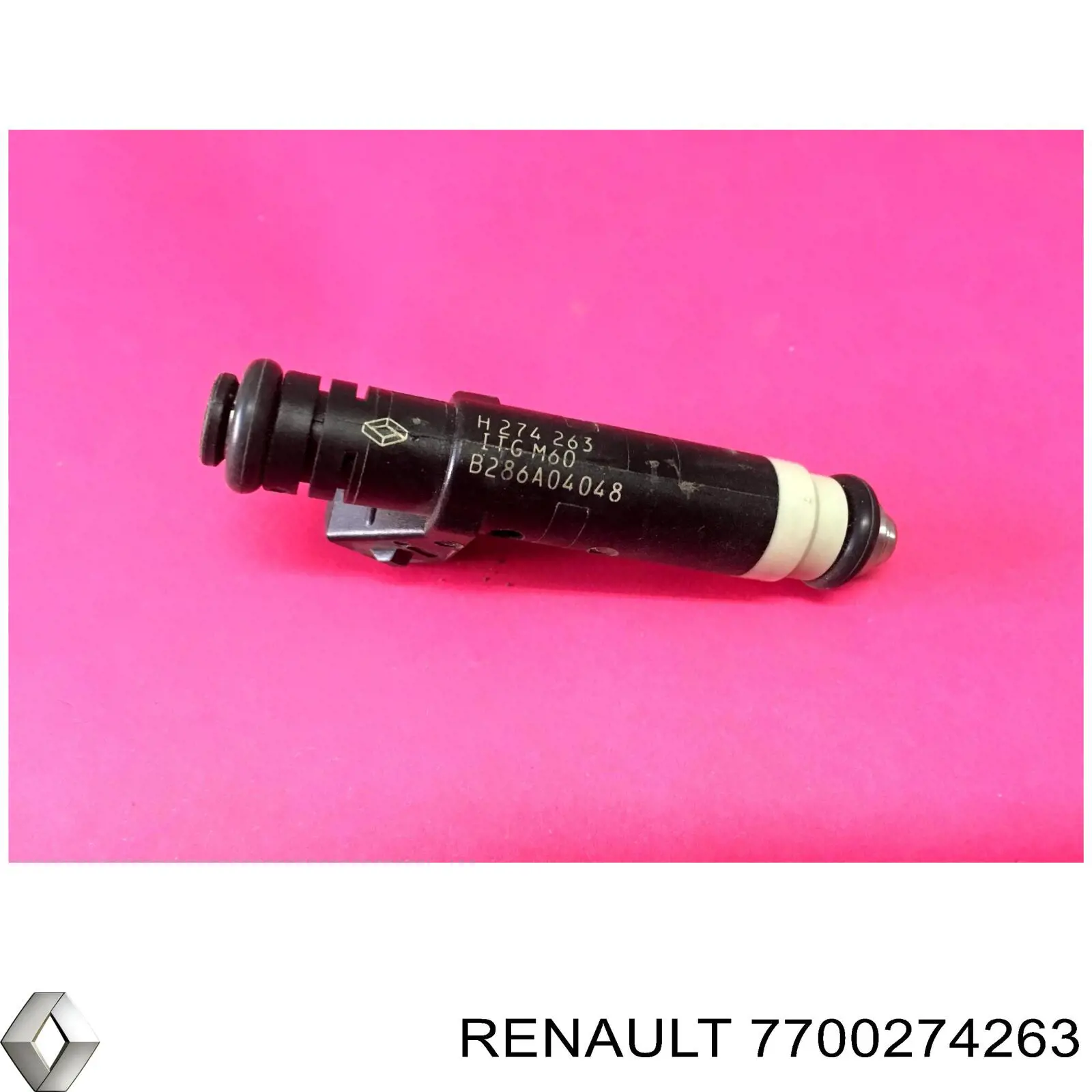 7700274263 Renault (RVI) Wtryskiwacz paliwa
