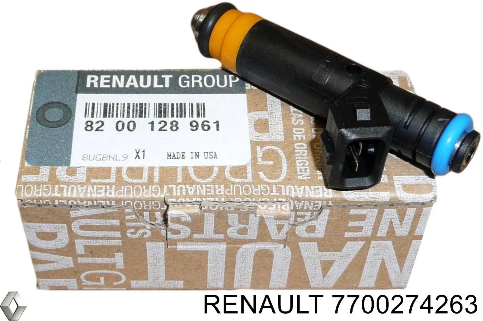 Wtryskiwacz paliwa Renault (RVI) 7700274263 cena, od 129,33 USD