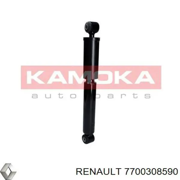 Do koszyka 7700308590 Renault (RVI) Amortyzator tylny