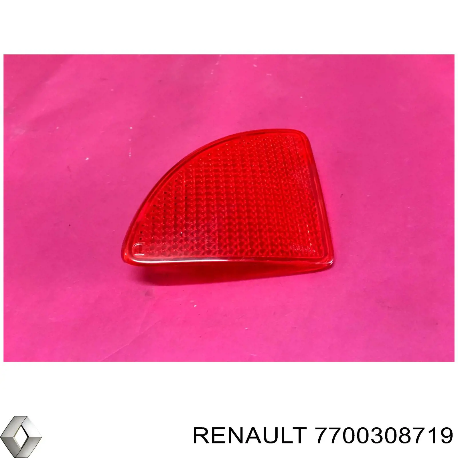 Lampa odblaskowa zderzaka tylnego lewa Renault (RVI) 7700308719 cena, od 11,41 USD