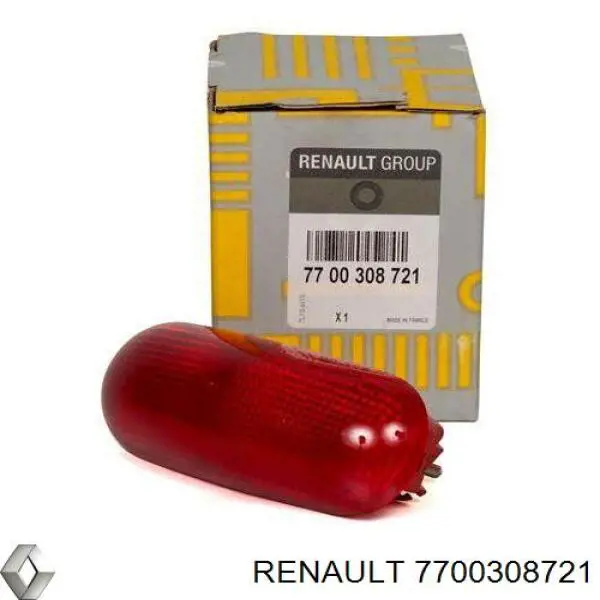 Do koszyka Lampa stop tylna dodatkowa Renault Kangoo I FC0, FC1
