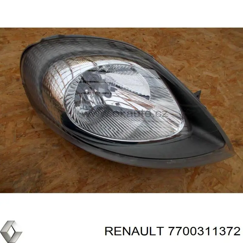Reflektor prawy Renault (RVI) 7700311372 cena, od 97,15 USD