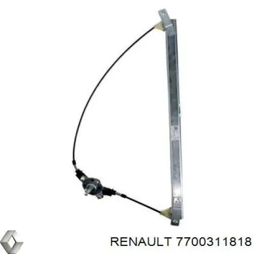 7700311818 Renault (RVI) Mechanizm podnoszenia szyby drzwi przednich lewych