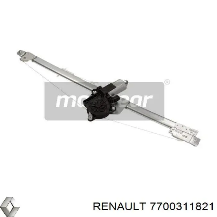Mechanizm podnoszenia szyby drzwi przednich prawych Renault (RVI) 7700311821 cena, od 121,36 USD